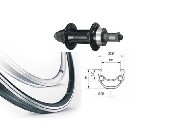 Kotač II 26" kranc Mach1 ER-10 S-E crni QR 36h