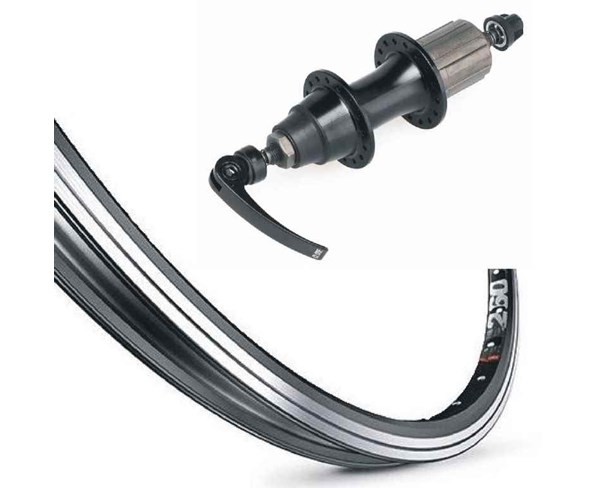 Kotač II 26" kaseta 8-10br Mach1 260 QR-crni 36h