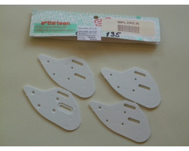 E13 kit plastični vodilice WPL.DRS.W bjeli