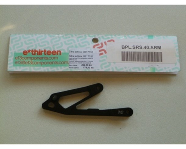 E13 poluga alu donja za SRS.40 crna