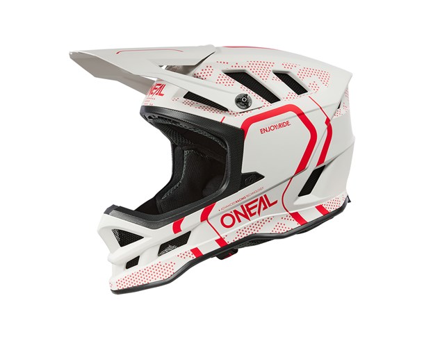 Kaciga Oneal BLADE Polyacrylite STRIKE V.25White/Red