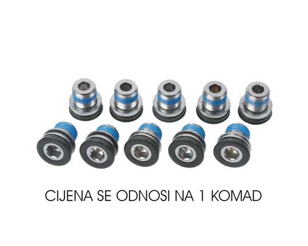 Vijak osovine imbus M15x1.0x13mm