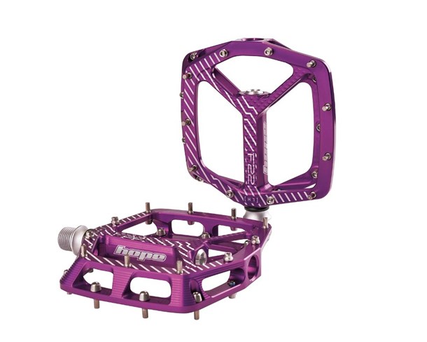 Pedale HOPE F22 Ljubičaste