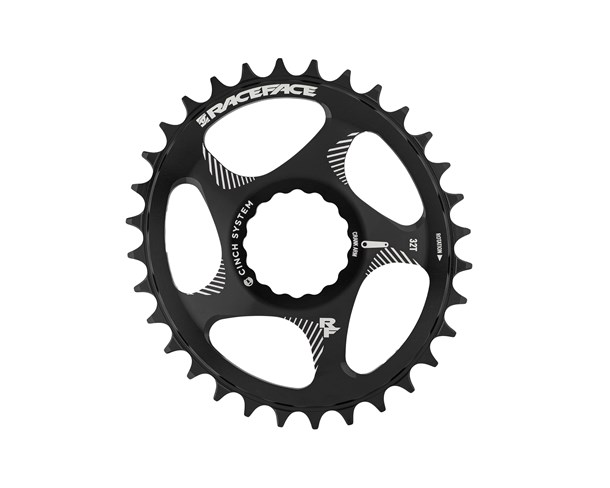 Lančanik RACE FACE Cinch Oval 34T Crni