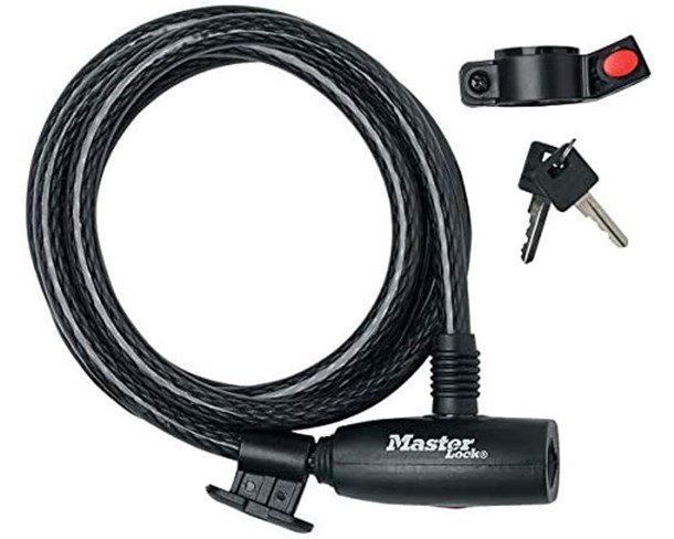 Lokot Master Lock sajla/ključ 1800x10mm sa nosačem