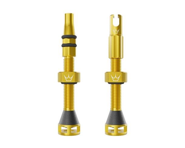 Peaty's Tubeless ventil Holeshot Fast Flow 42mm Gold
