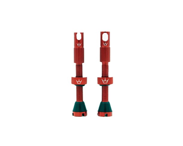 Peaty's Tubeless ventil MK2 42mm Red
