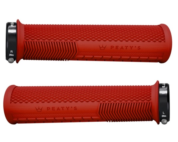 Gripovi Peaty's Monarch Knurl Thick Red