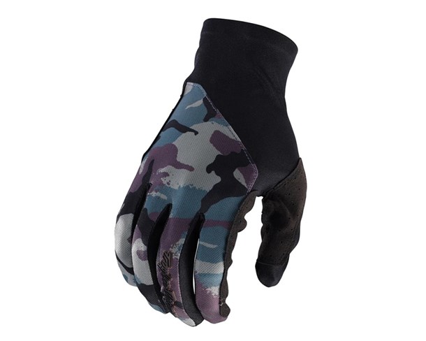 Rukavice TLD Flowline Camo Army Green
