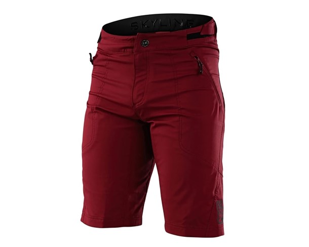 Hlačice TLD Skyline shell Wine